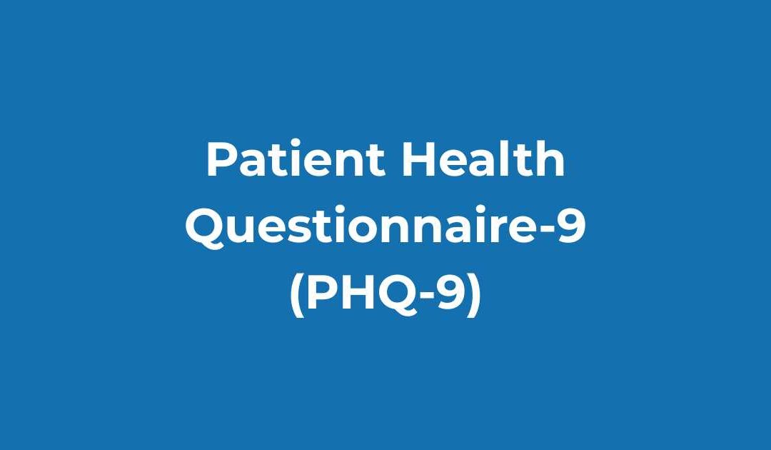 Patient Health Questionnaire-9 (PHQ-9)